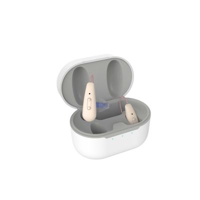 เครื่องช่วยฟังไร้สายขนาดเล็กพิเศษ (มองไม่เห็น) ขยายเสียงสูงสุด 40dB, 8 ช่องสัญญาณ