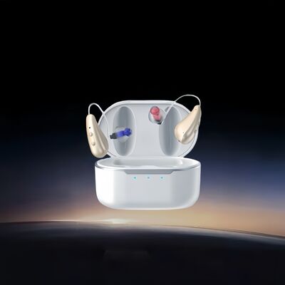 แบตเตอรี่โพลีเมอร์ไอออนลิตยูมที่สามารถชาร์จใหม่ได้ในหู บลูทูธ หูฟัง Ultra Lightweight เพียง 2.6g หูฟังไร้สาย เหมาะสมสบาย