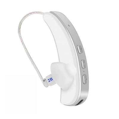 การลดความดัง เครื่องช่วยได้ยินดิจิตอล 40dB ในหู เครื่องช่วยได้ยินแบบชาร์จใหม่ BTE