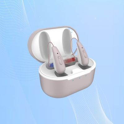 เครื่องช่วยฟัง OTC แบบ BTE พร้อมชิปดิจิทัล 8 ช่องสัญญาณสำหรับผู้ที่มีปัญหาการได้ยินรุนแรง