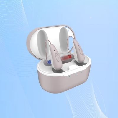 เครื่องช่วยฟัง OTC แบบ BTE พร้อมชิปดิจิทัล 8 ช่องสัญญาณสำหรับผู้ที่มีปัญหาการได้ยินรุนแรง