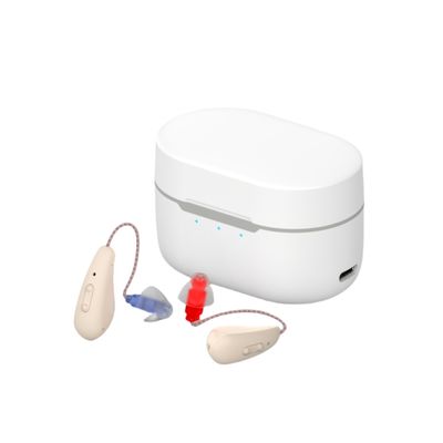 เครื่องช่วยฟังแบบ BTE ดิจิทัล Y03A พร้อมระบบตัดเสียงรบกวนสำหรับผู้สูงอายุ