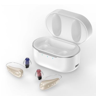 เครื่องช่วยฟังแบบชาร์จไฟได้ BTE เครื่องช่วยฟังแบบสั่งทำ ODM/OEM ผู้ผลิตในประเทศจีน