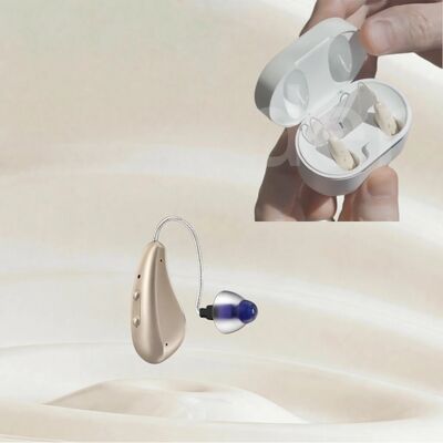 Only 2.6g OTC Hearing Aids Featuring 16 Channels Designed for Moderate To Severe Hearing Loss Lightweight and Effective